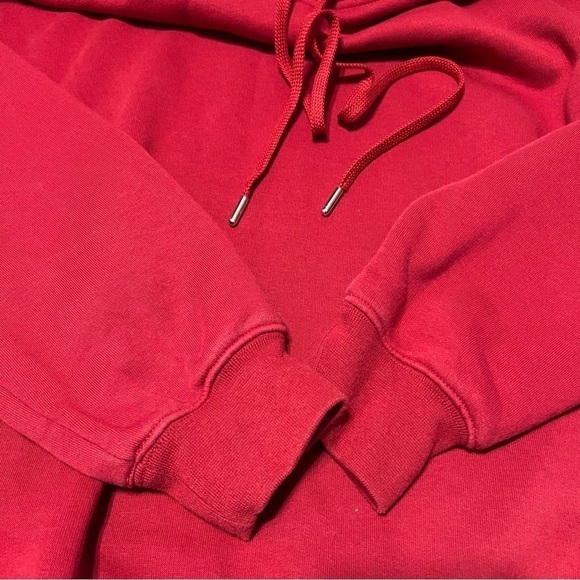 SANDRO 2-IN-1 Mixed Media Hoodie With Attached Shirt - Picture 5 of 9
